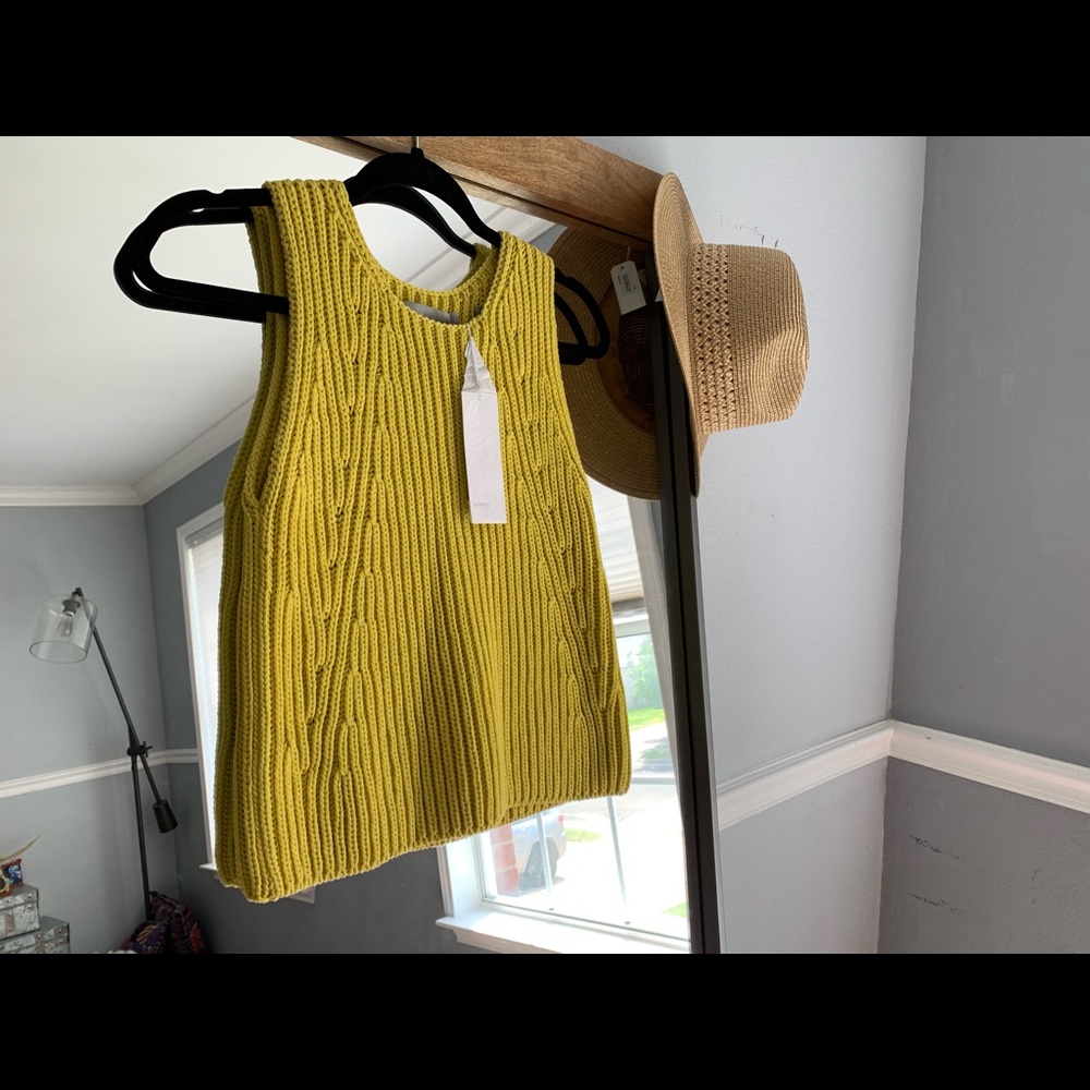 Vince Chunky rib-knit tank top